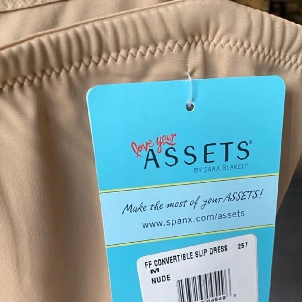 SPANX Assets by Sara Blakely Women's Convertible Slip Dress Nude‎ - Picture 2 of 3